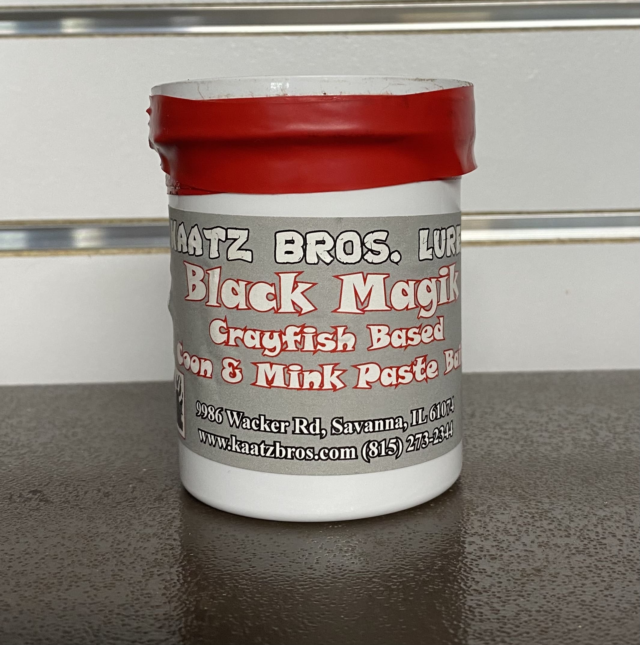 Kaatz Brothers' Black Magik Coon & Mink Paste Bait