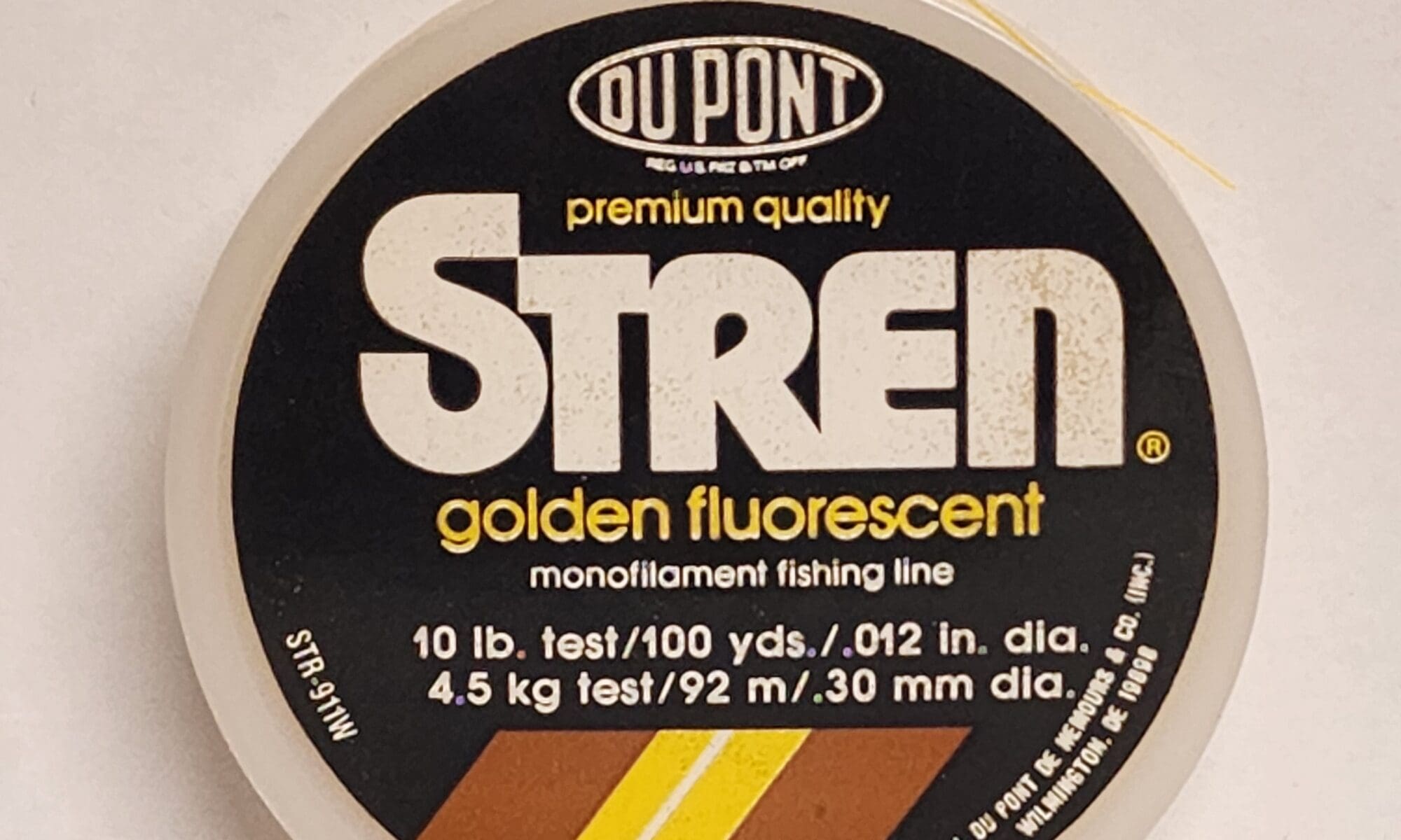 Stren Golden Fluorescent Monofilament Fishing Line 10 lb. 100 Yards