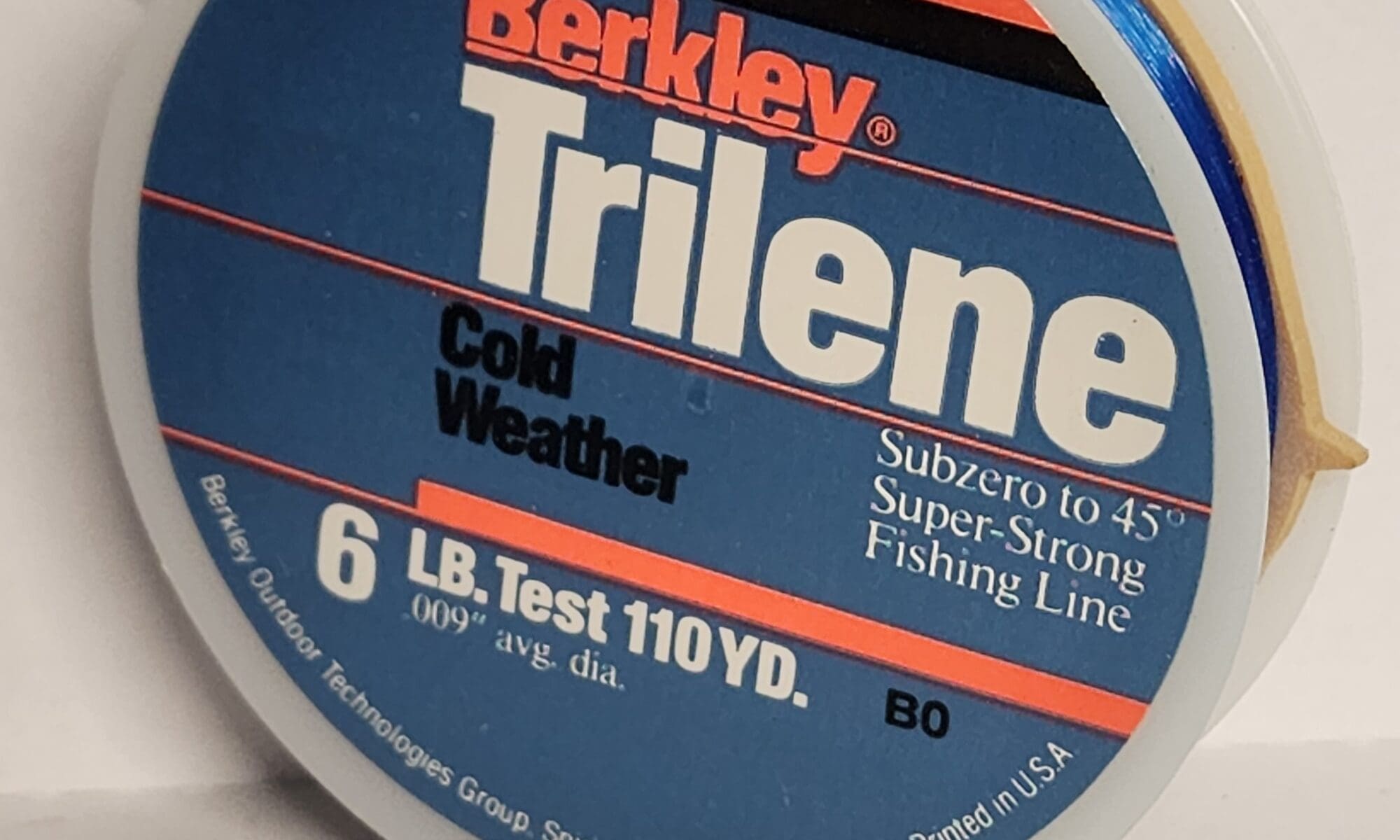 Berkley Trilene Cold Weather Ice Fishing Line 6 LB Test 110 Yards