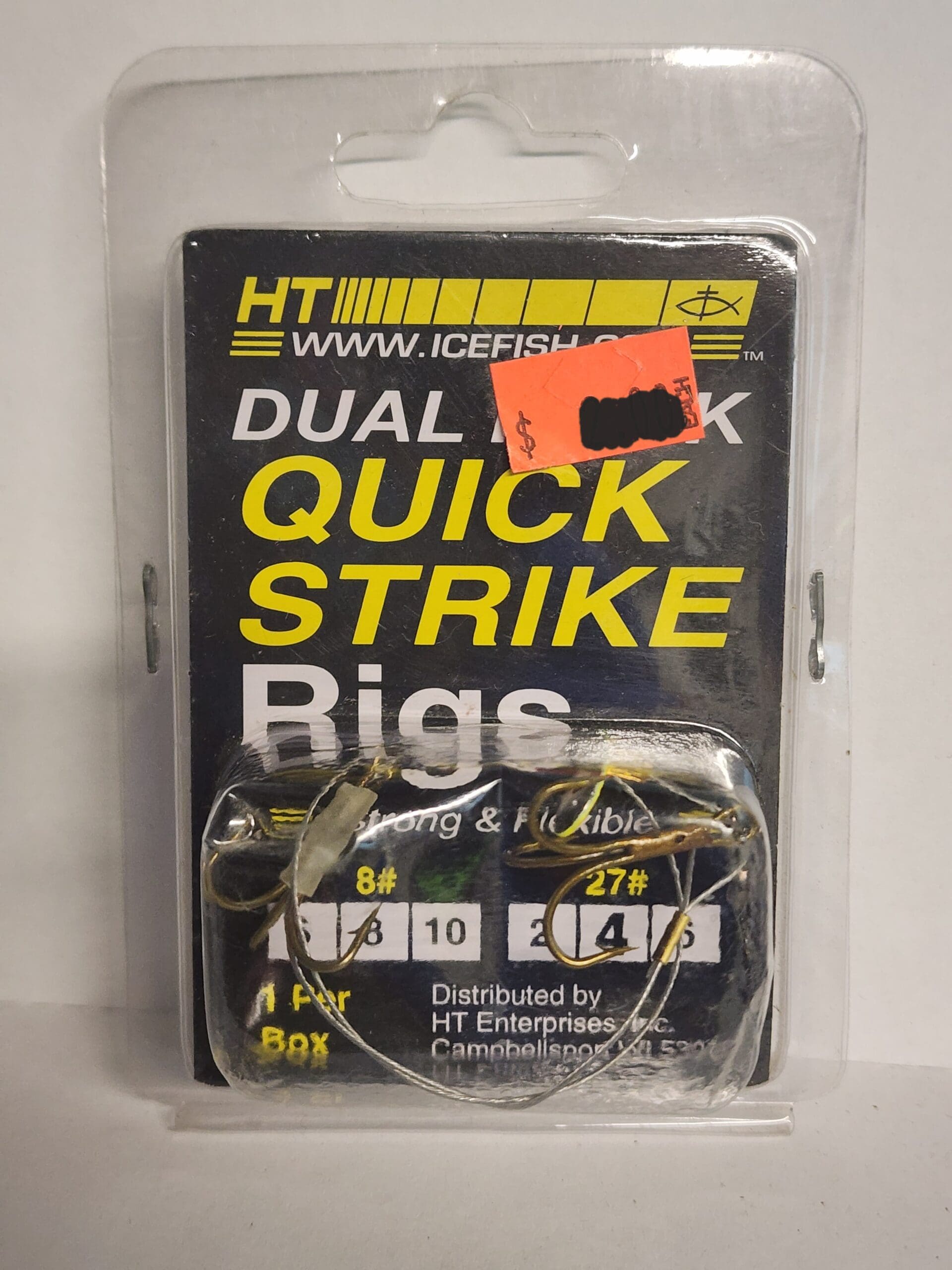 HT Enterprises Quick Strike Rig W/ #4 Dual Treble Hook 1/Pk