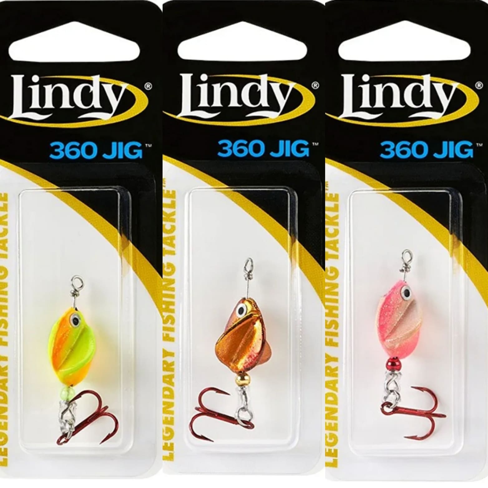 Lindy 360 Jigs - Size 1/8 oz.